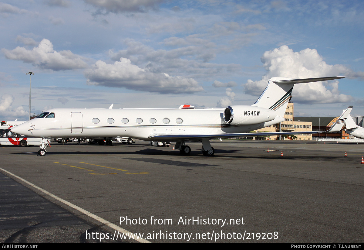 Aircraft Photo of N540W | Gulfstream Aerospace G-V-SP Gulfstream G550 | AirHistory.net #219208