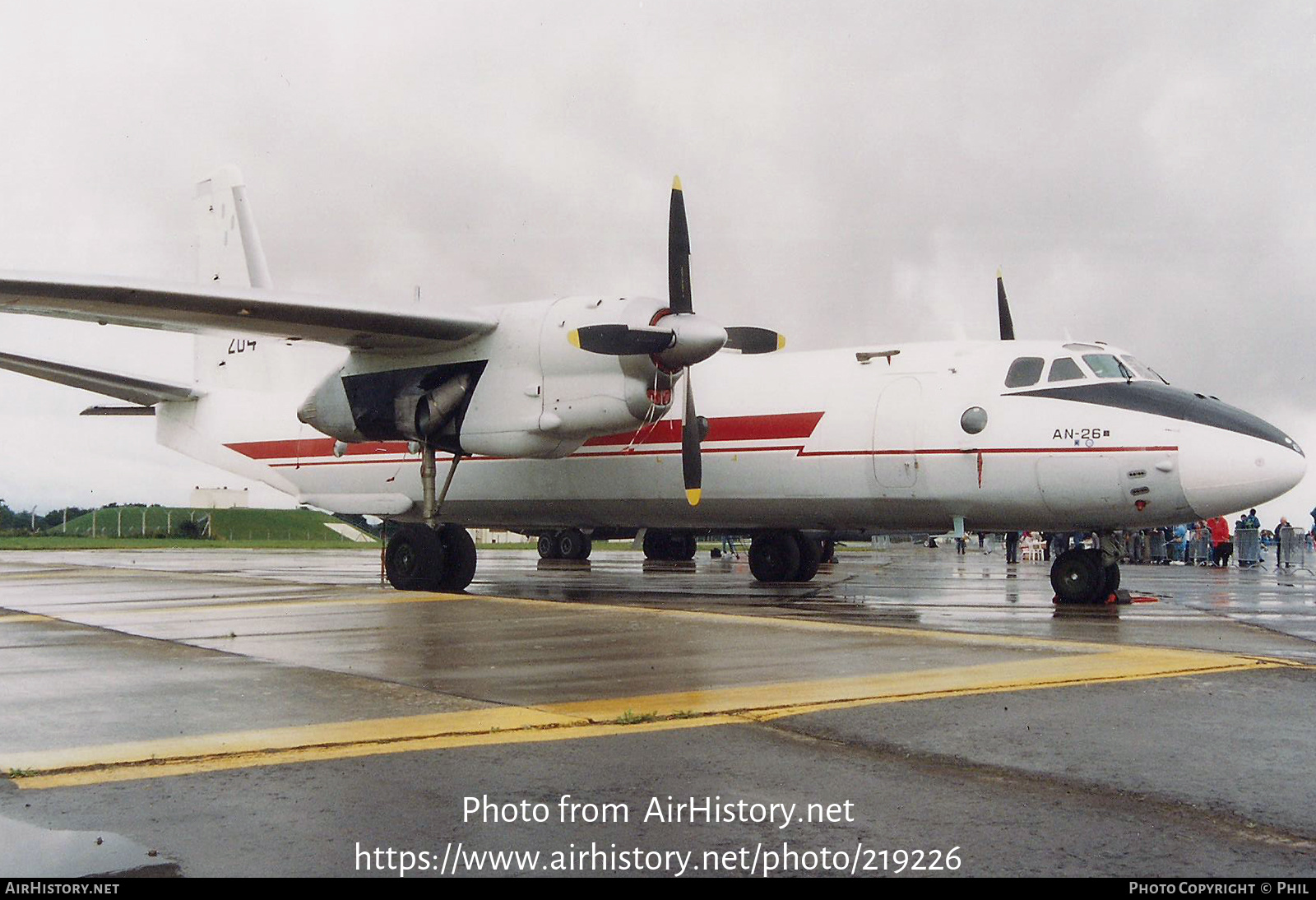 Aircraft Photo of 204 | Antonov An-26 | Hungary - Air Force | AirHistory.net #219226