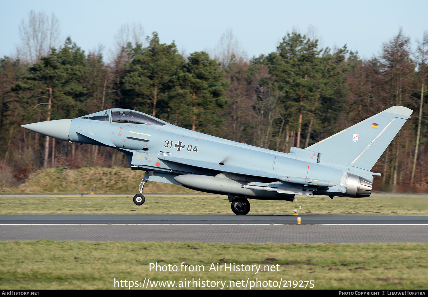 Aircraft Photo of 3104 | Eurofighter EF-2000 Typhoon ... | Germany - Air Force | AirHistory.net #219275