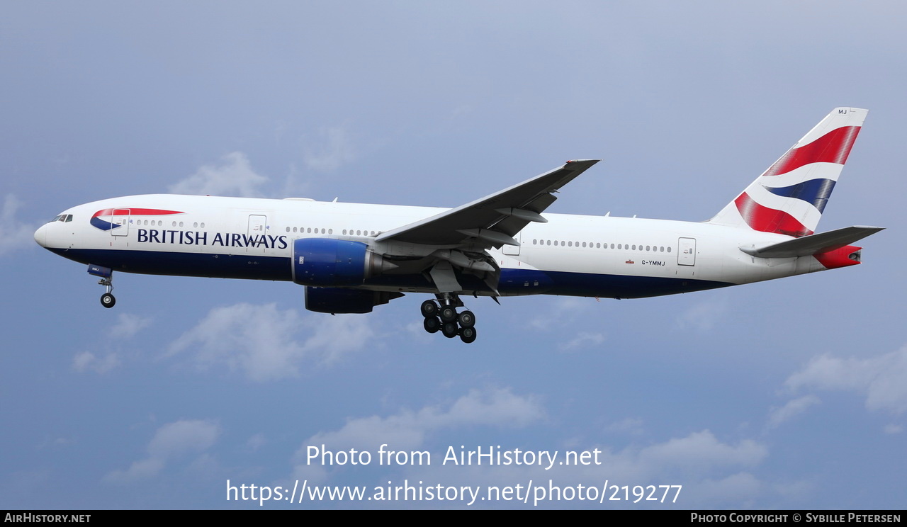 Aircraft Photo of G-YMMJ | Boeing 777-236/ER | British Airways | AirHistory.net #219277