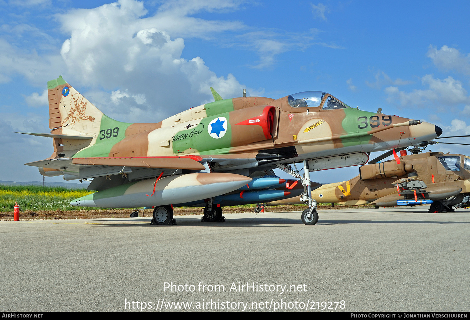 Aircraft Photo of 399 | McDonnell Douglas A-4N Skyhawk II (Aa-it) | Israel - Air Force | AirHistory.net #219278