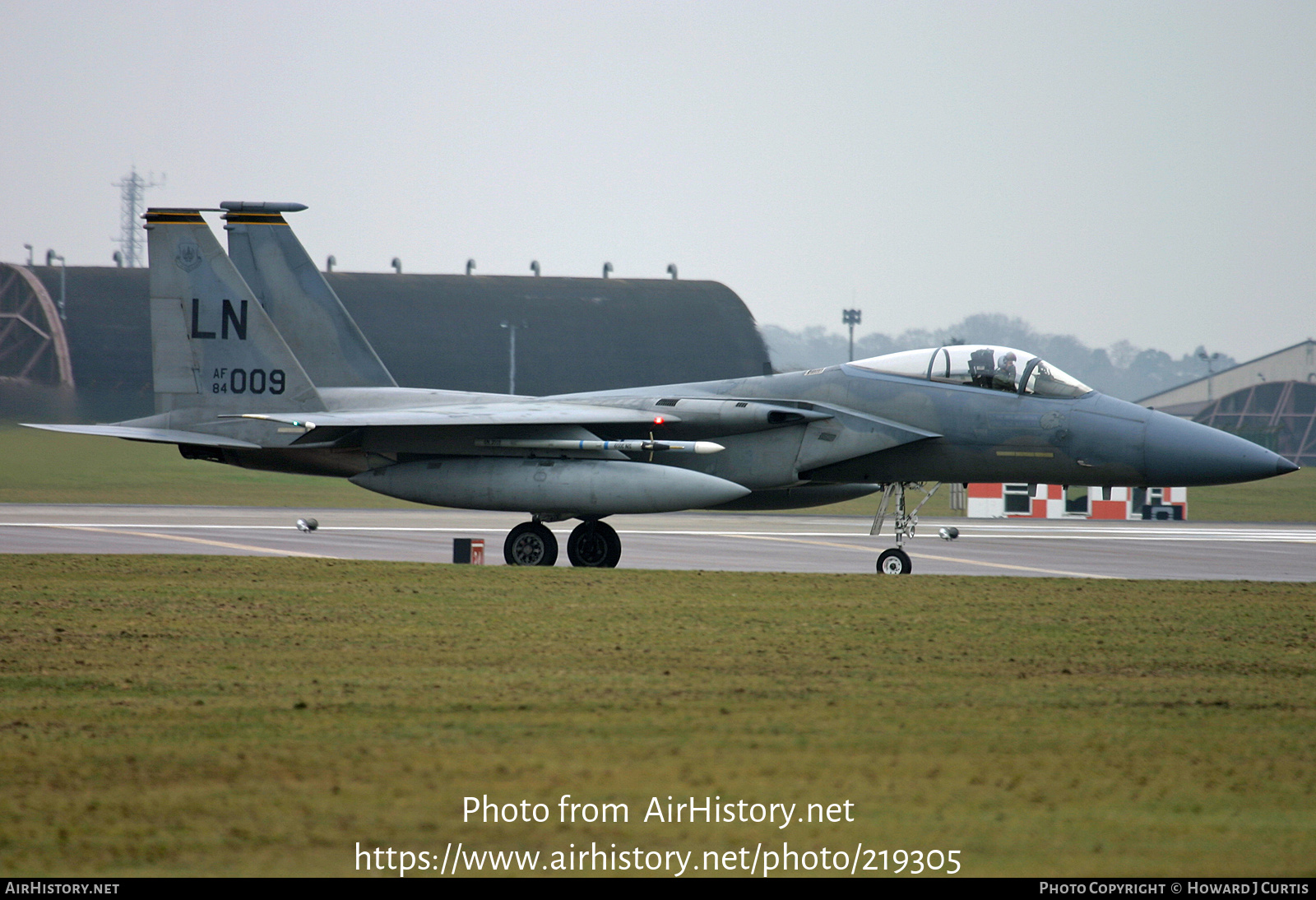 Aircraft Photo of 84-0009 / AF84-009 | McDonnell Douglas F-15C Eagle | USA - Air Force | AirHistory.net #219305