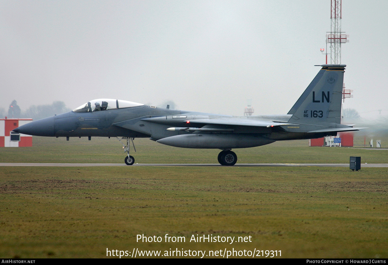 Aircraft Photo of 86-0163 / AF86-163 | McDonnell Douglas F-15C Eagle | USA - Air Force | AirHistory.net #219311