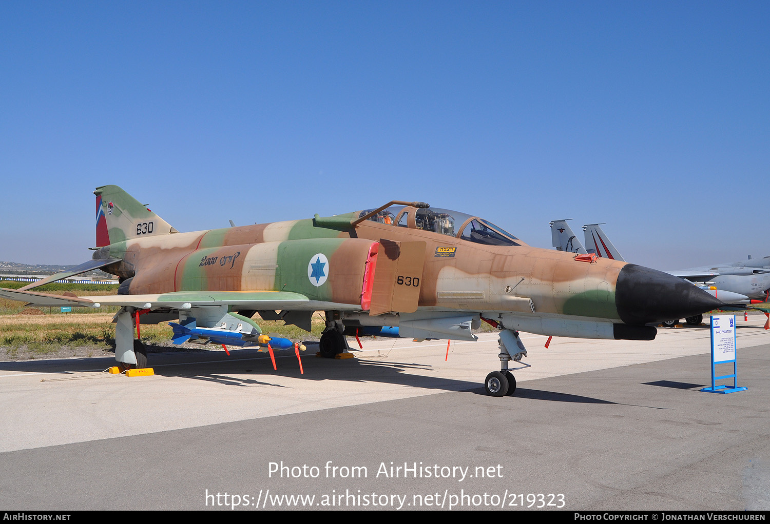 Aircraft Photo of 630 | McDonnell Douglas F-4E Kurnass 2000 | Israel - Air Force | AirHistory.net #219323