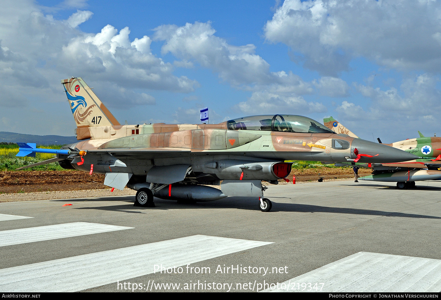 Aircraft Photo of 417 | Lockheed Martin F-16I Sufa | Israel - Air Force | AirHistory.net #219347