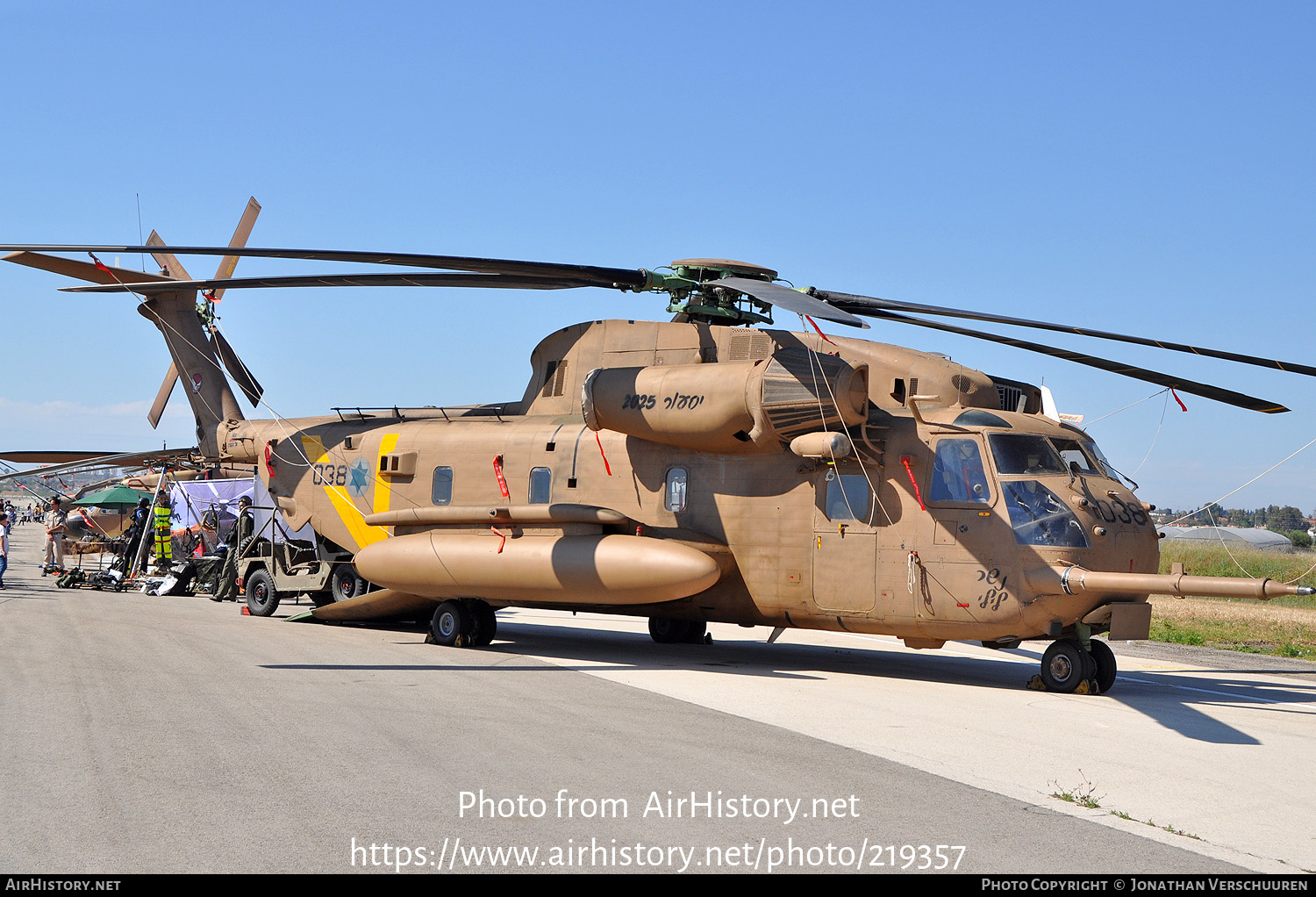 Aircraft Photo of 038 | Sikorsky CH-53A Yasur 2025 | Israel - Air Force ...