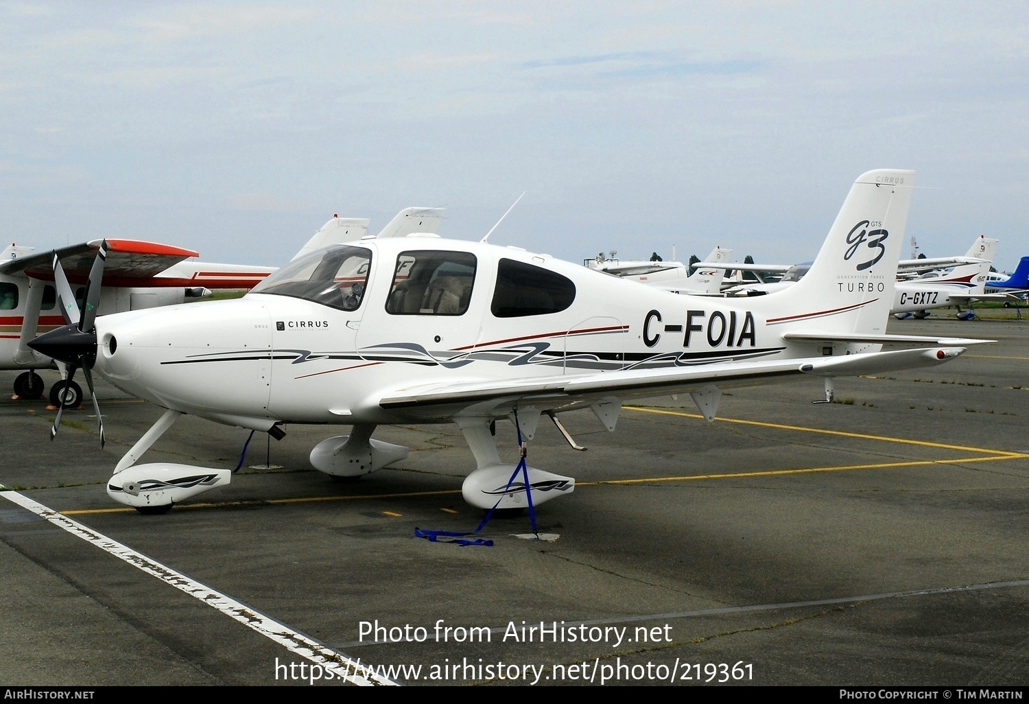 Aircraft Photo of C-FOIA | Cirrus SR-22 G3-GTS Turbo | AirHistory.net #219361