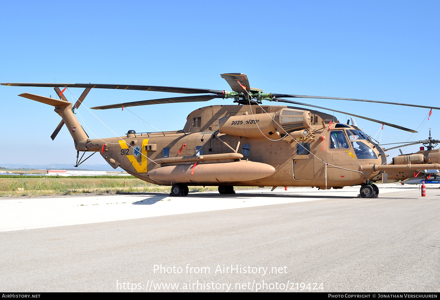 Aircraft Photo of 912 | Sikorsky CH-53A Yasur 2000 | Israel - Air Force | AirHistory.net #219424