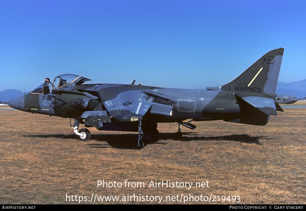 Aircraft Photo of 162721 | McDonnell Douglas AV-8B Harrier II | USA - Marines | AirHistory.net #219493