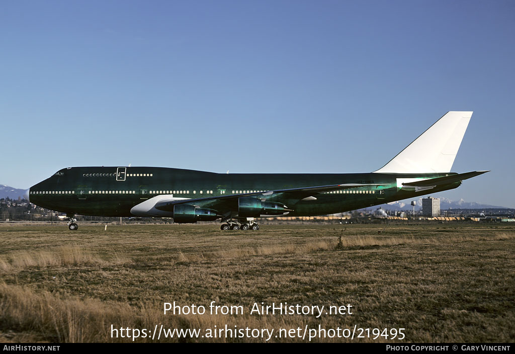 Aircraft Photo of HZ-HM1A | Boeing 747-3G1 | AirHistory.net #219495