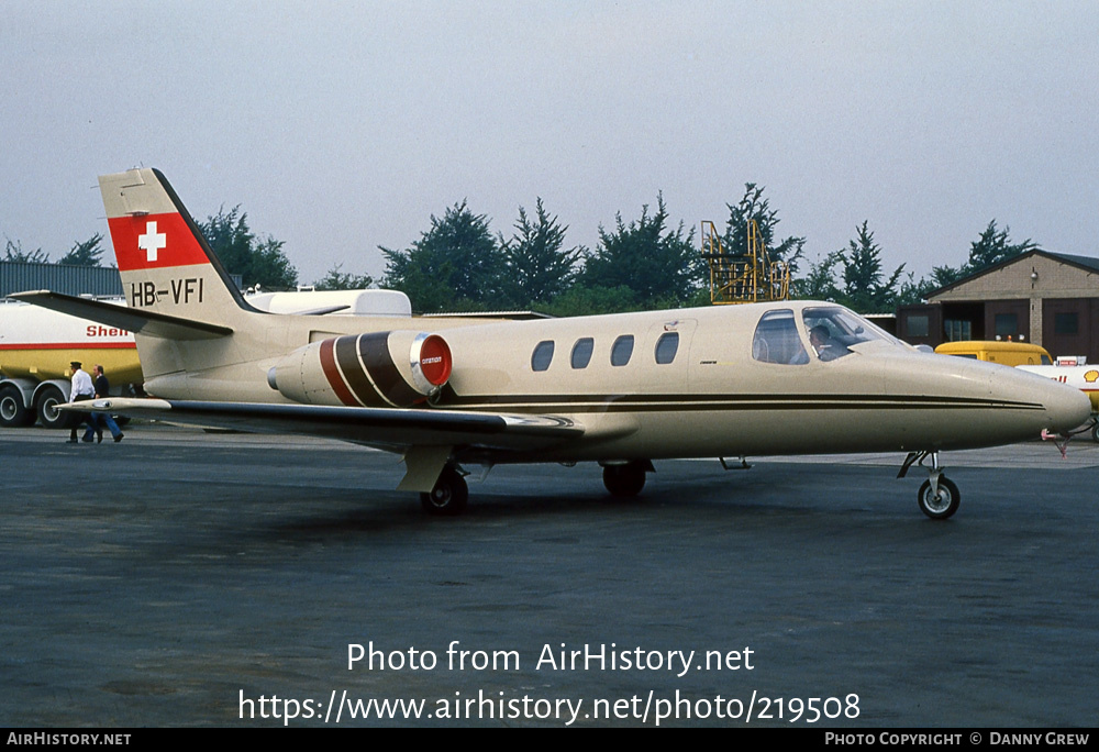 Aircraft Photo of HB-VFI | Cessna 501 Citation I/SP | AirHistory.net #219508