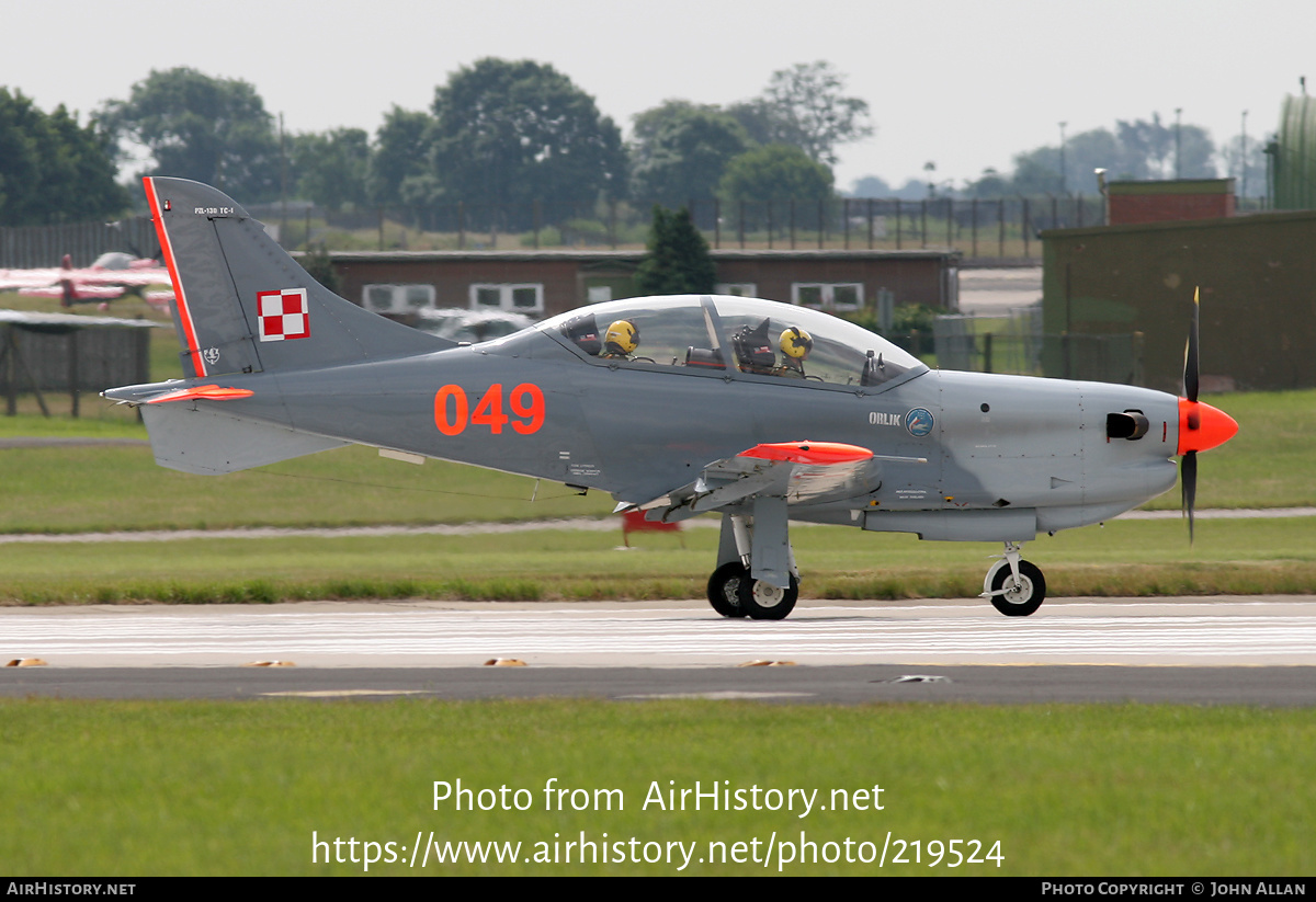 Aircraft Photo of 049 | PZL-Okecie PZL-130TC-1 Turbo Orlik | Poland - Air Force | AirHistory.net #219524