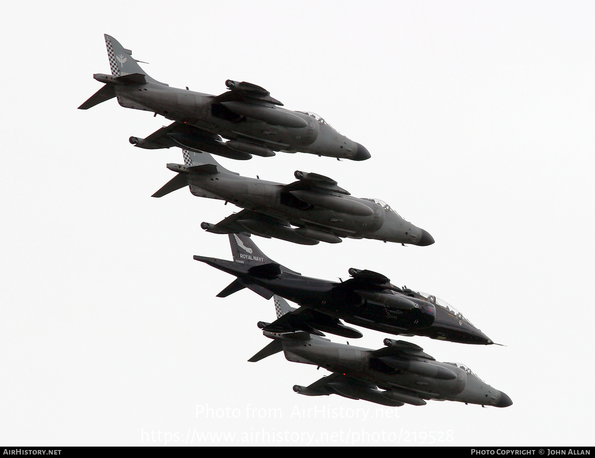 Aircraft Photo of ZH813 | British Aerospace Sea Harrier FA2 | UK - Navy | AirHistory.net #219528