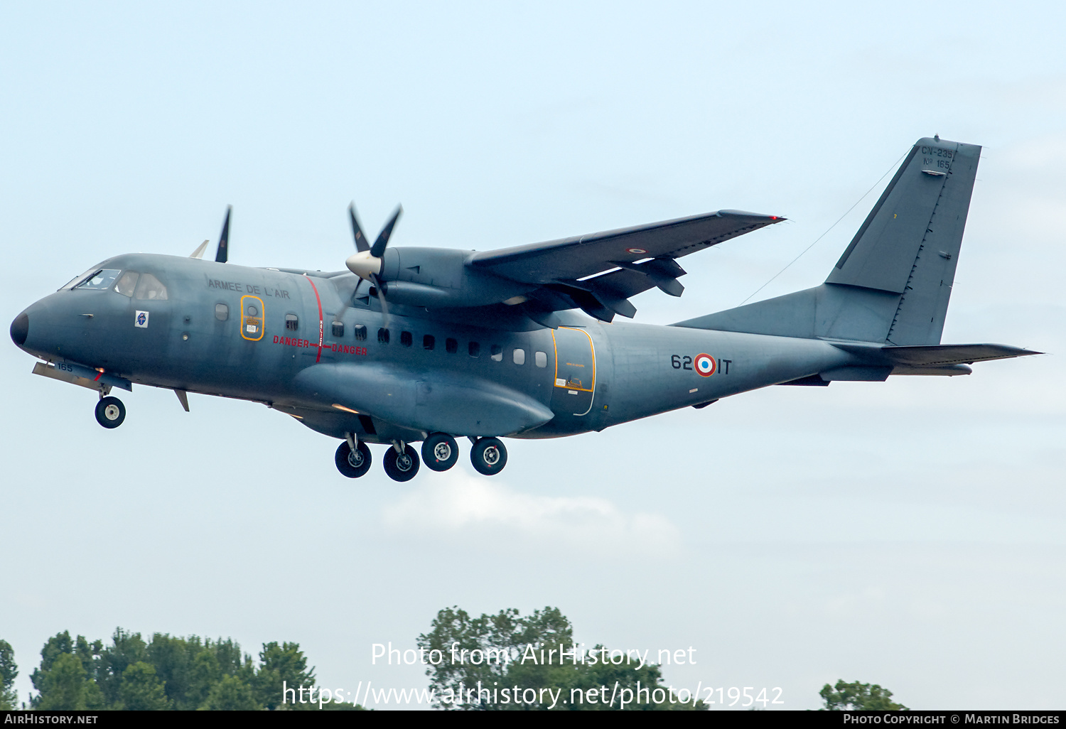 Aircraft Photo of 165 | CASA/IPTN CN235M-200 | France - Air Force | AirHistory.net #219542