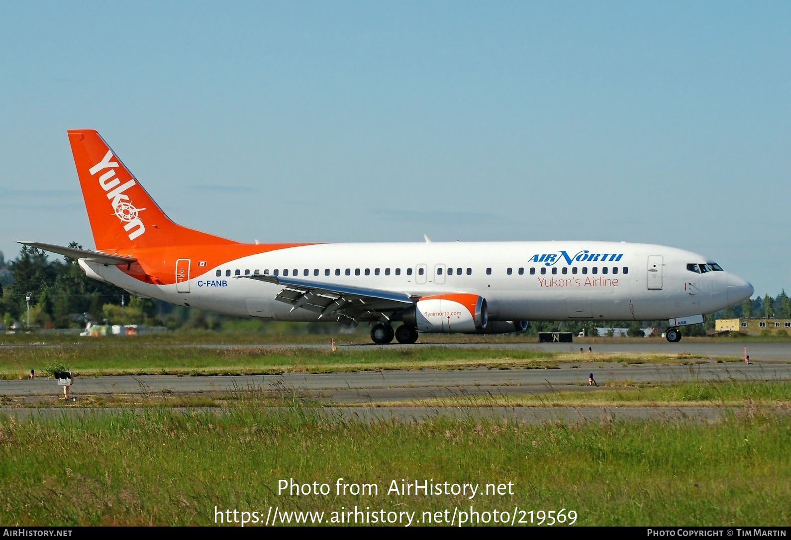 Aircraft Photo of C-FANB | Boeing 737-48E | Air North | AirHistory.net #219569