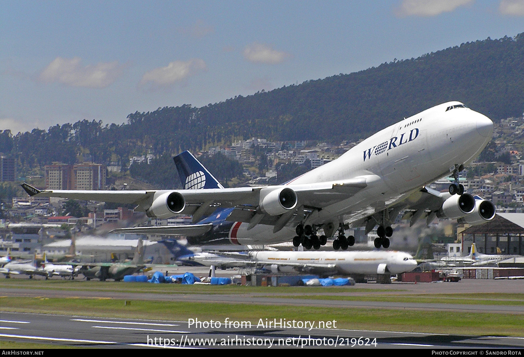 Aircraft Photo of N740WA | Boeing 747-4H6(BDSF) | World Airways | AirHistory.net #219624