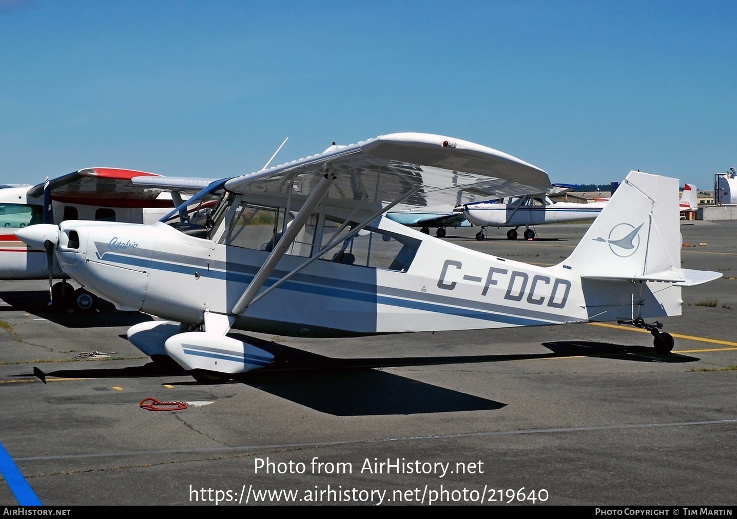 Aircraft Photo of C-FDCD | Champion 7GCAA Citabria | AirHistory.net #219640