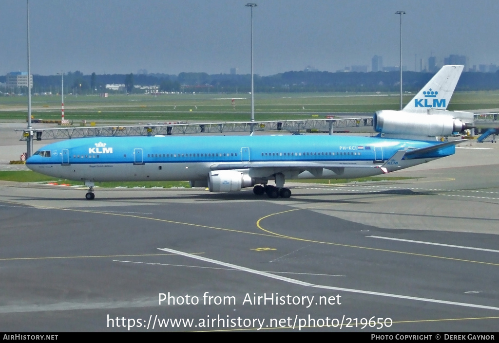 Aircraft Photo of PH-KCI | McDonnell Douglas MD-11 | KLM - Royal Dutch Airlines | AirHistory.net #219650