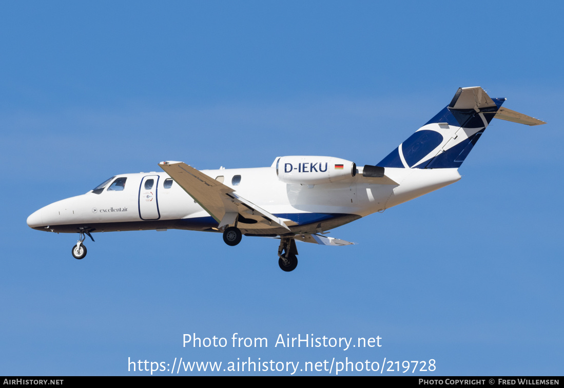 Aircraft Photo of D-IEKU | Cessna 525A CitationJet CJ2 | Excellent Air | AirHistory.net #219728