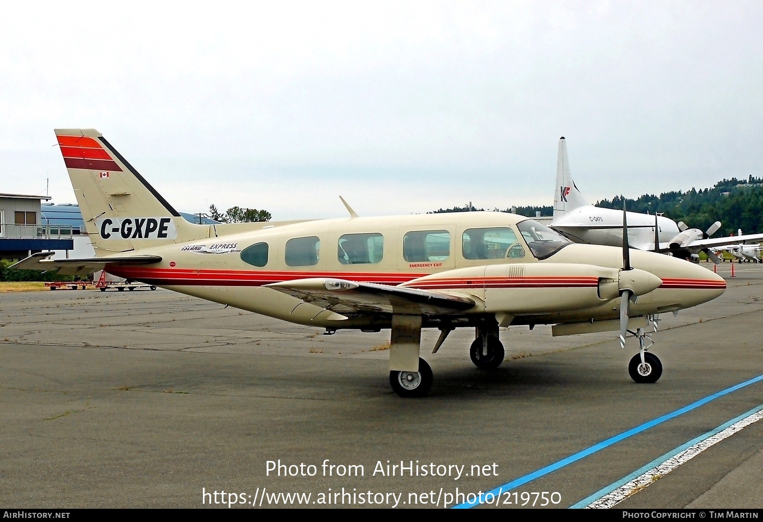 Aircraft Photo of C-GXPE | Piper PA-31-310 Navajo C | Island Express Air | AirHistory.net #219750