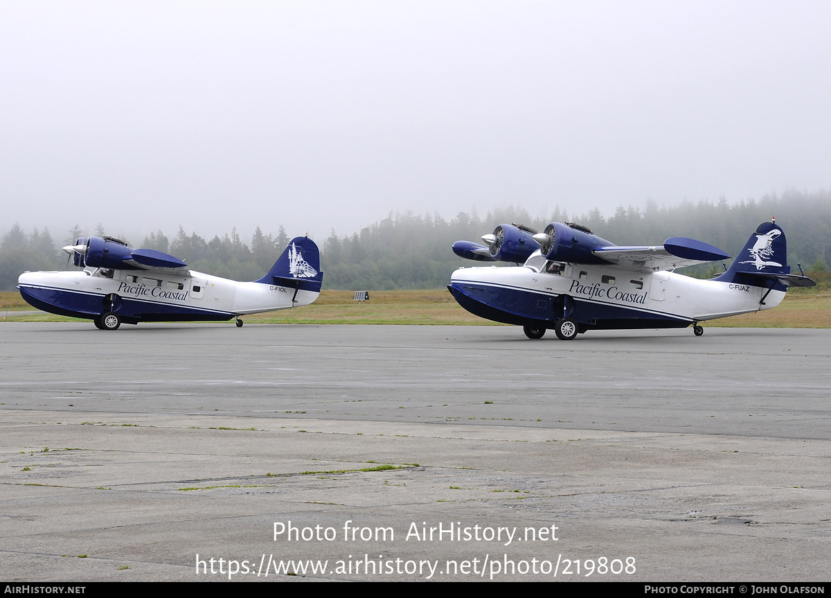 Aircraft Photo of C-FUAZ | Grumman G-21A Goose | Pacific Coastal Airlines | AirHistory.net #219808