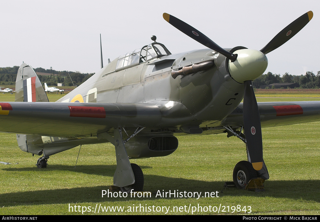 Aircraft Photo Of G-HURR / BD707 | Hawker Hurricane Mk12 | UK - Air ...