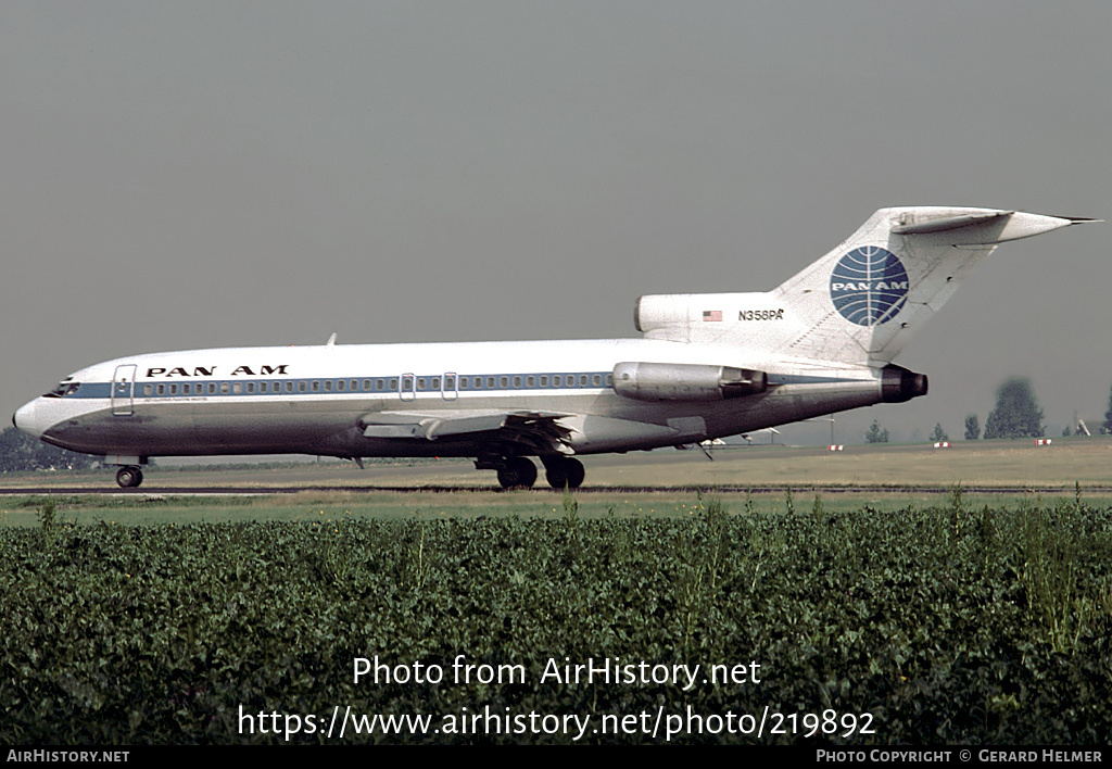 Aircraft Photo of N358PA | Boeing 727-21 | Pan American World Airways - Pan Am | AirHistory.net #219892