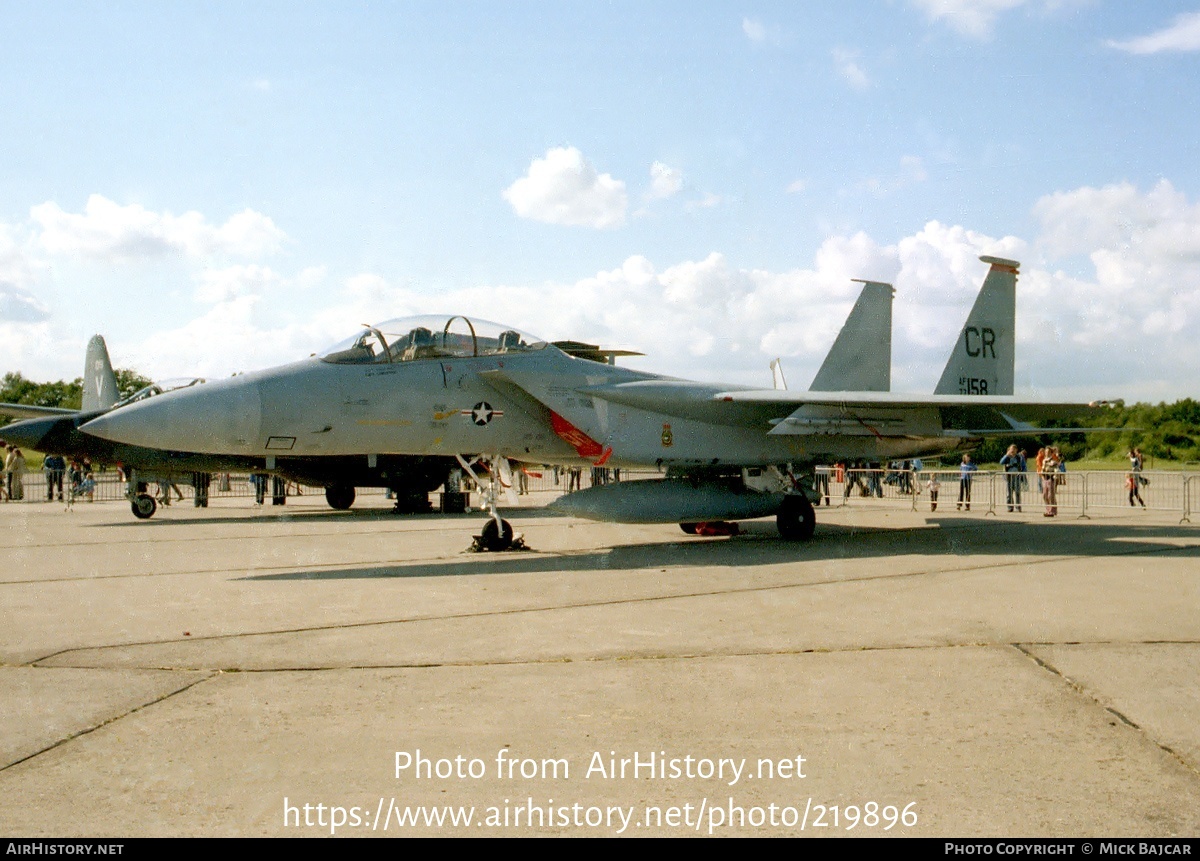 Aircraft Photo of 77-0158 / AF77-158 | McDonnell Douglas F-15B Eagle | USA - Air Force | AirHistory.net #219896