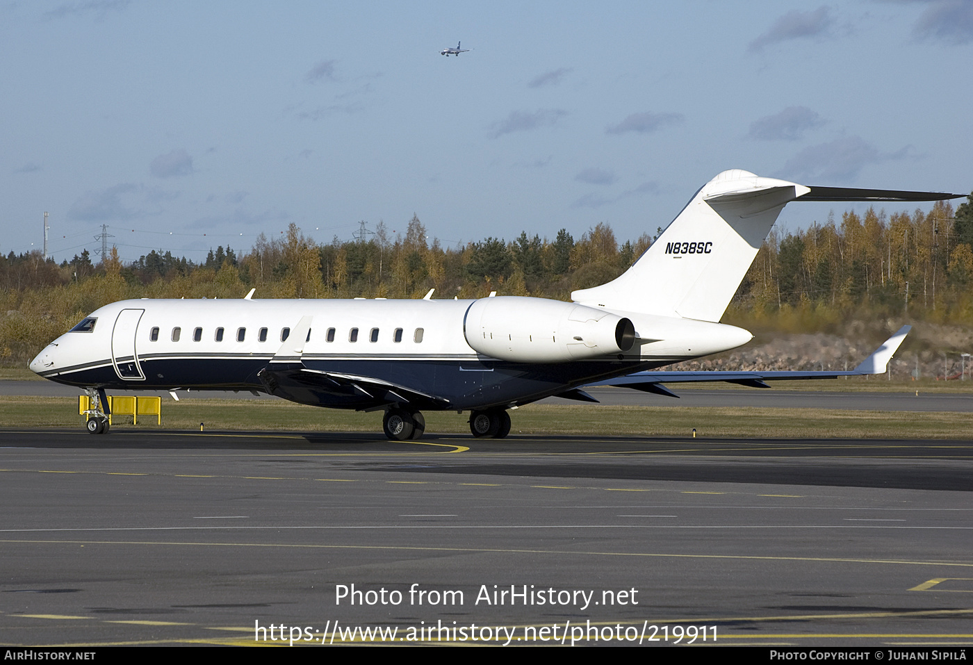 Aircraft Photo of N838SC | Bombardier Global Express (BD-700-1A10) | AirHistory.net #219911