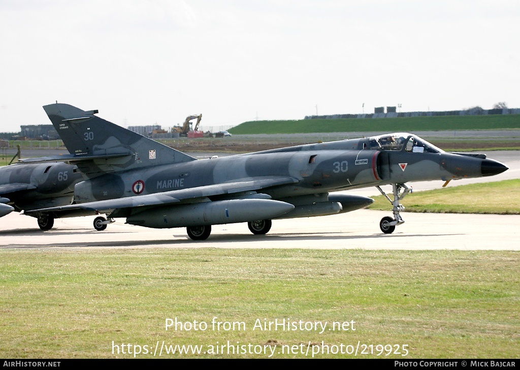 Aircraft Photo of 30 | Dassault Super Etendard Modernisé | France - Navy | AirHistory.net #219925