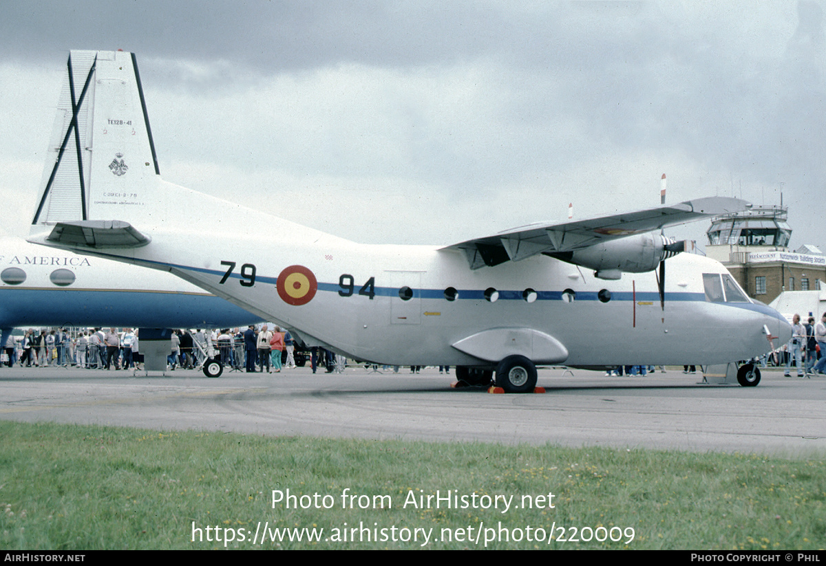 Aircraft Photo of TE.12B-41 | CASA C-212-100 Aviocar | Spain - Air Force | AirHistory.net #220009