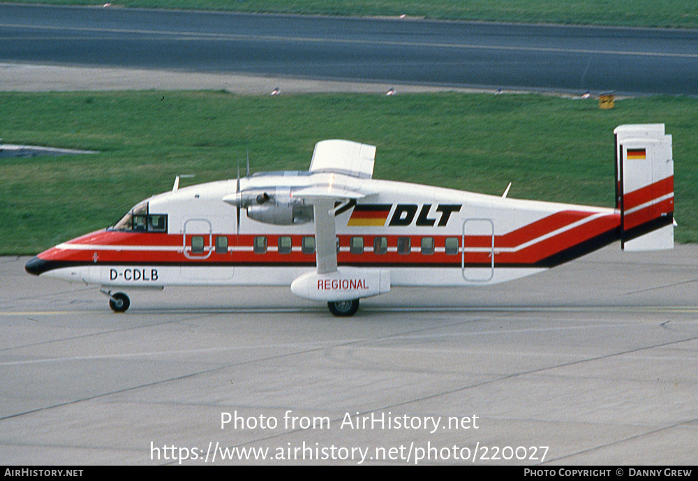 Aircraft Photo of D-CDLB | Short 330-100 | DLT - Deutsche Luftverkehrsgesellschaft | AirHistory.net #220027