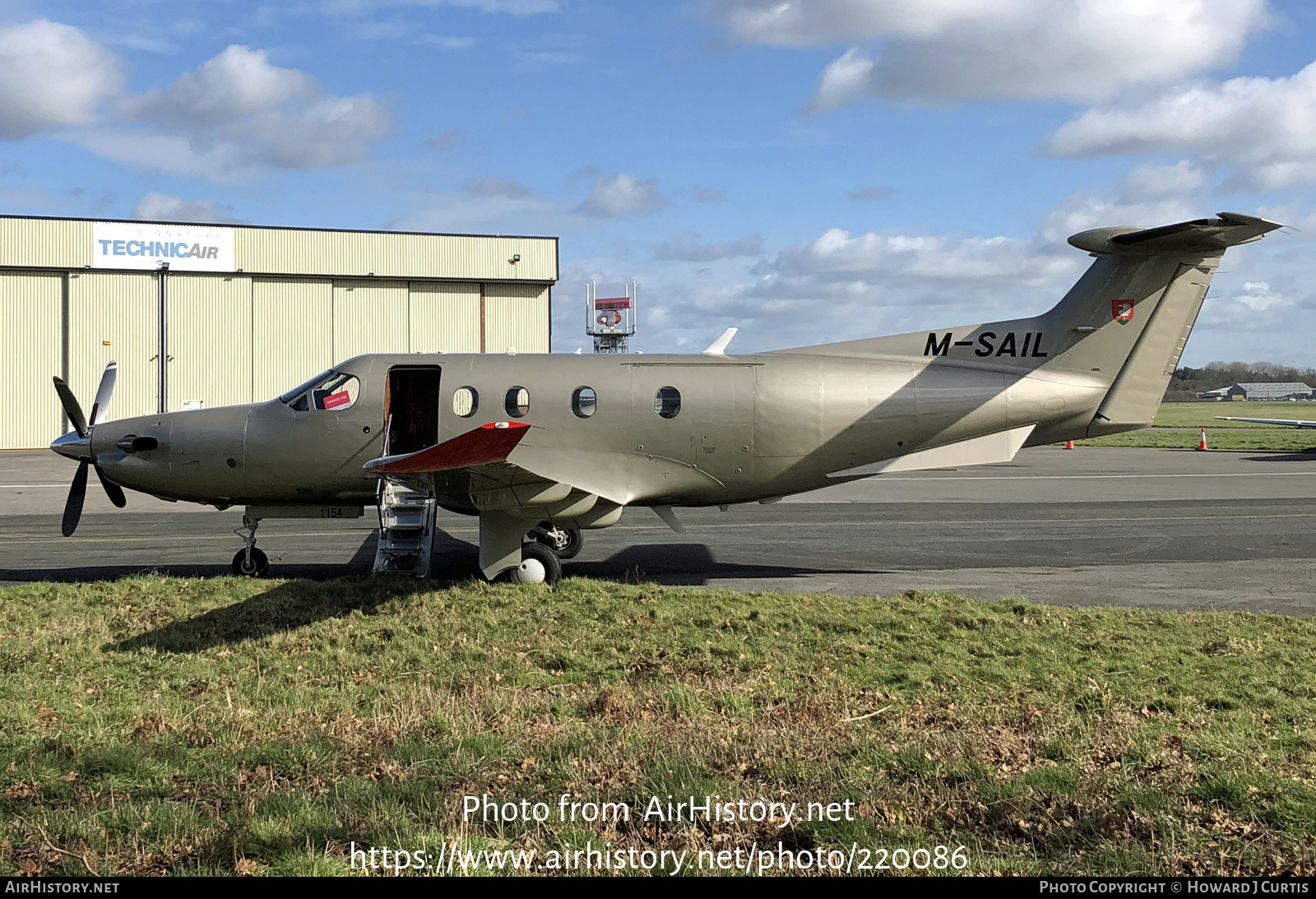 Aircraft Photo of M-SAIL | Pilatus PC-12NG (PC-12/47E) | AirHistory.net #220086