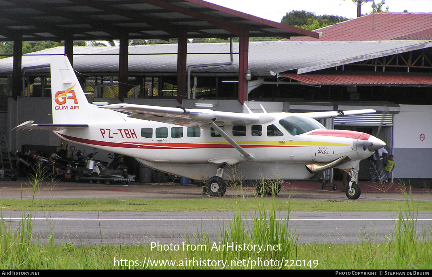 Aircraft Photo of PZ-TBH | Cessna 208B Grand Caravan | Gum Air | AirHistory.net #220149