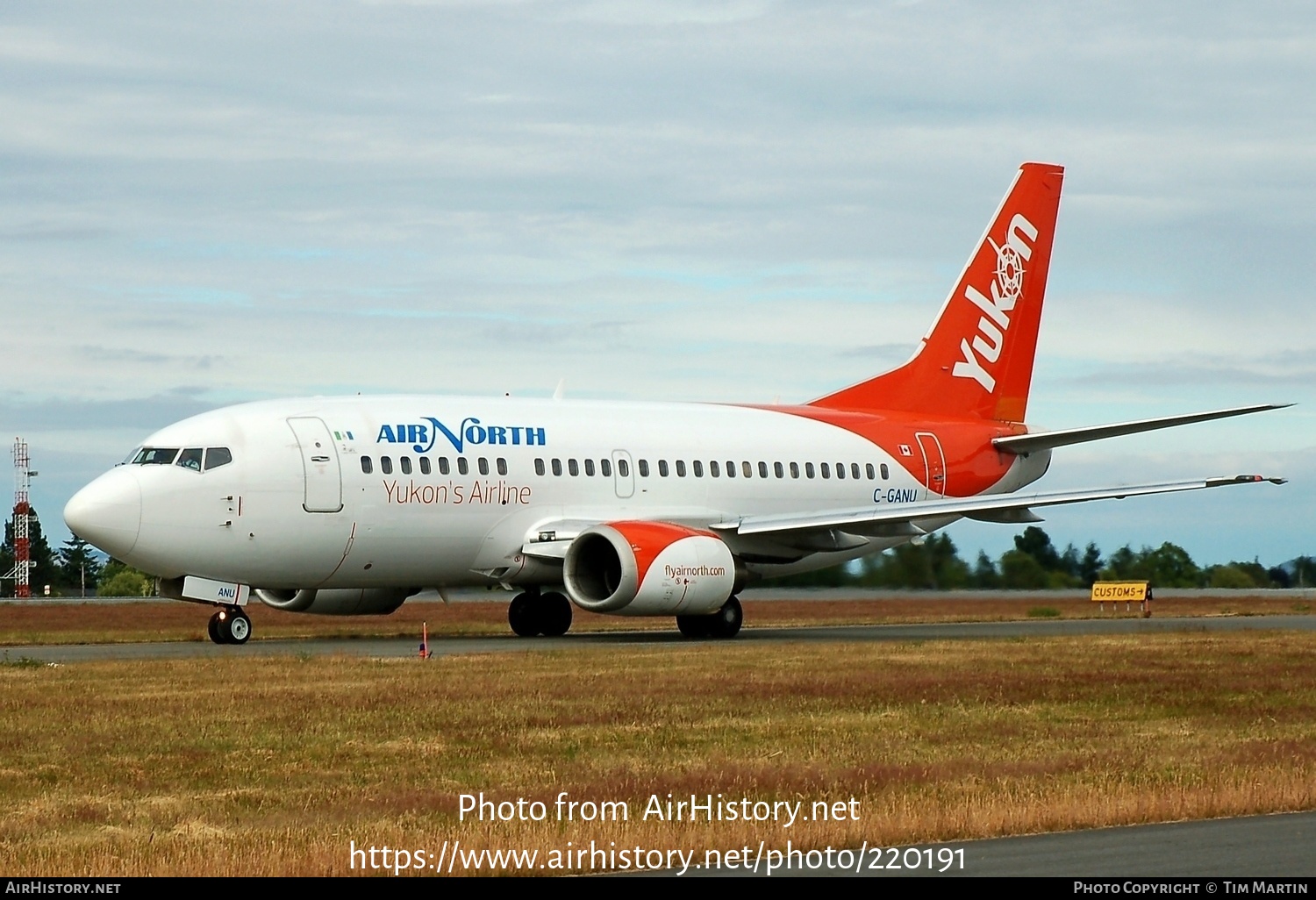 Aircraft Photo of C-GANU | Boeing 737-55D | Air North | AirHistory.net #220191