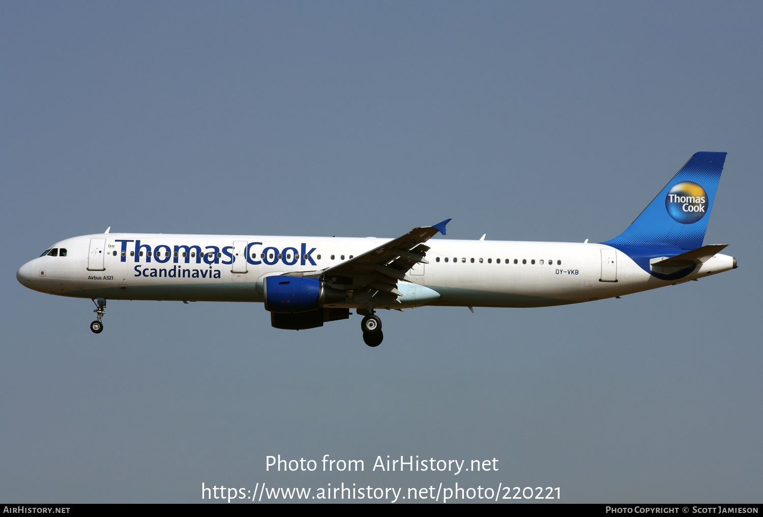 Aircraft Photo of OY-VKB | Airbus A321-211 | Thomas Cook Airlines Scandinavia | AirHistory.net #220221