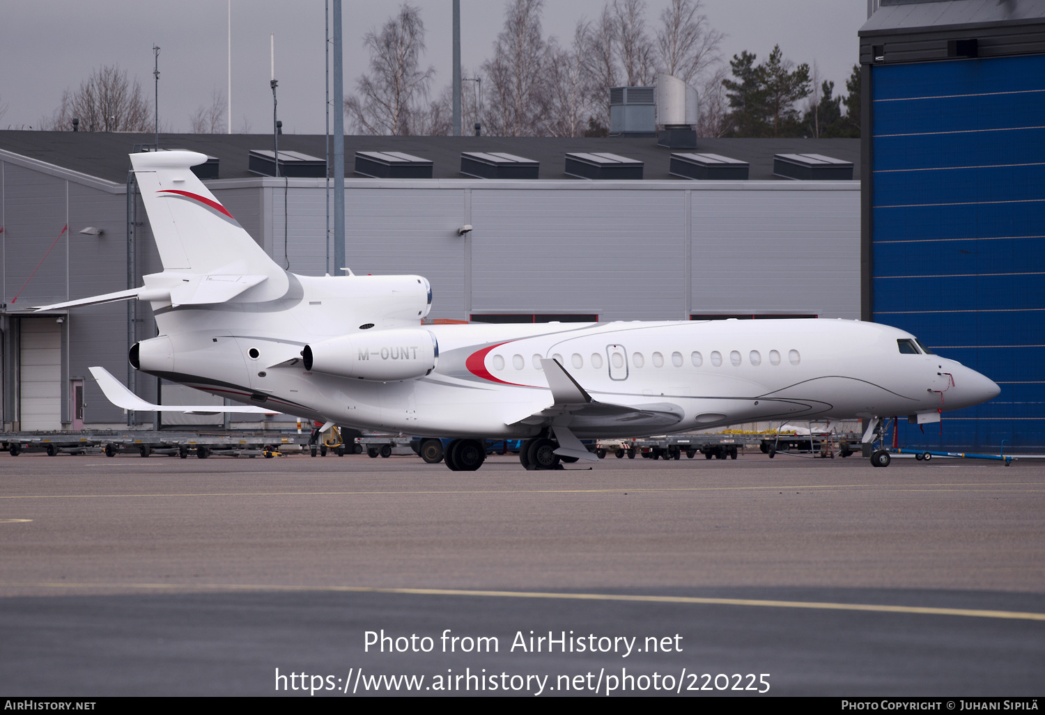 Aircraft Photo of M-OUNT | Dassault Falcon 8X | AirHistory.net #220225