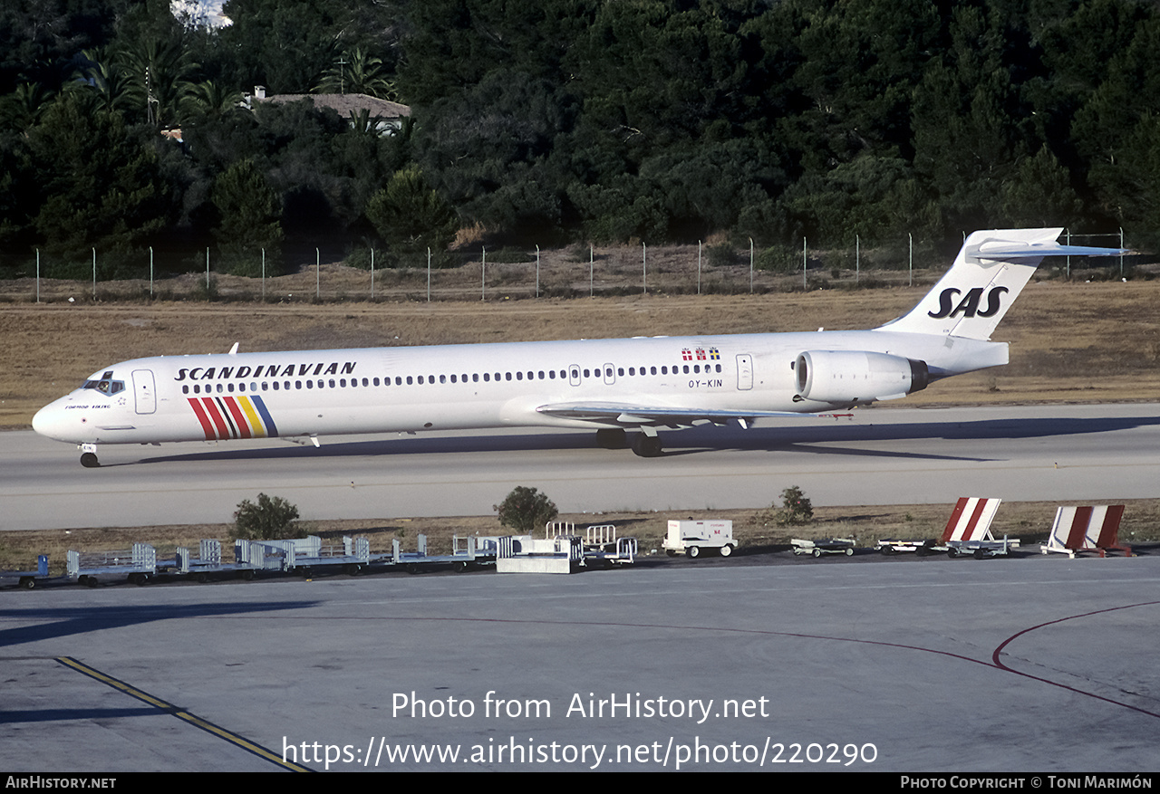 Aircraft Photo of OY-KIN | McDonnell Douglas MD-90-30 | Scandinavian ...