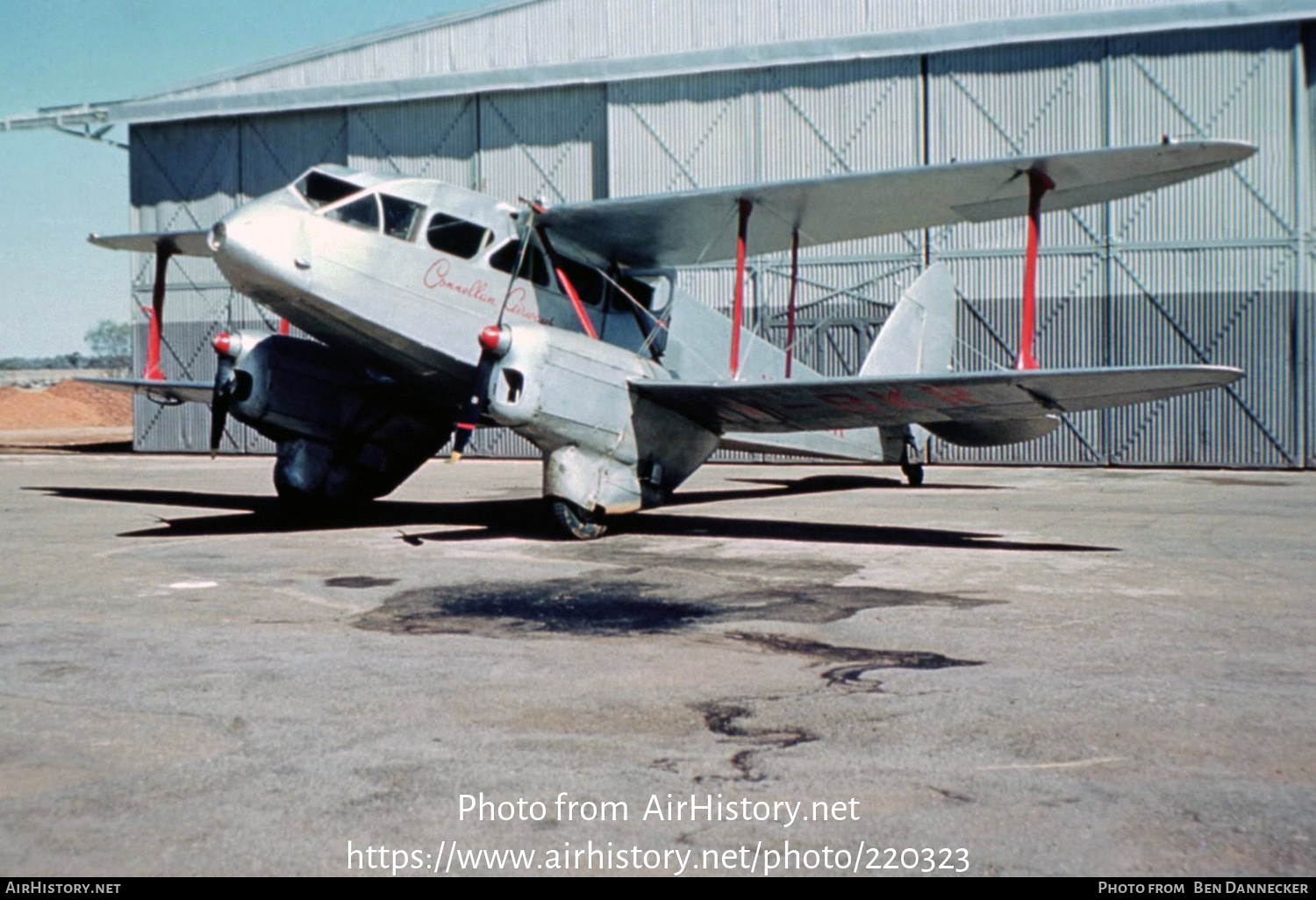 Aircraft Photo of VH-BKR | De Havilland D.H. 89A Dragon Rapide Mk.3 | Connellan Airways | AirHistory.net #220323