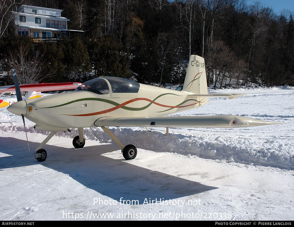 Aircraft Photo of C-GYXR | Van's RV-9A | AirHistory.net #220336