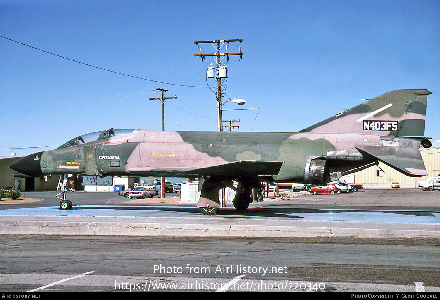 Aircraft Photo of N403FS | McDonnell F-4C Phantom II | AirHistory.net #220340