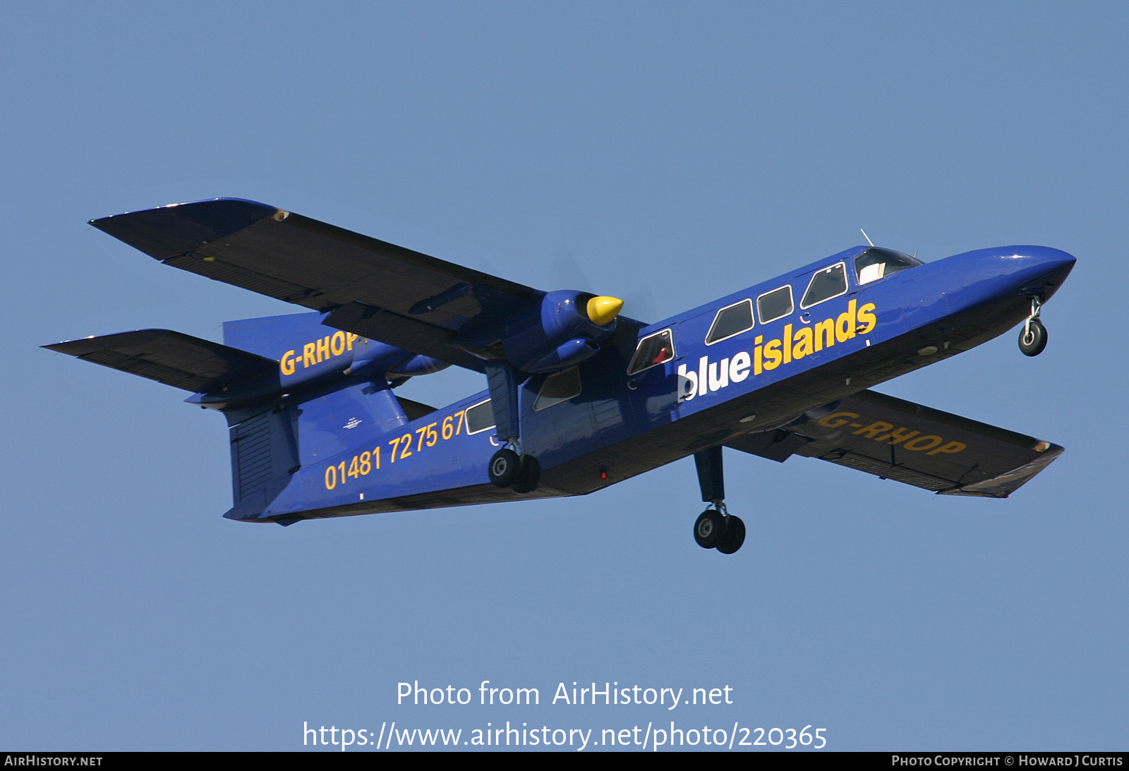 Aircraft Photo of G-RHOP | Britten-Norman BN-2A Mk.3-2 Trislander | Blue Islands | AirHistory.net #220365