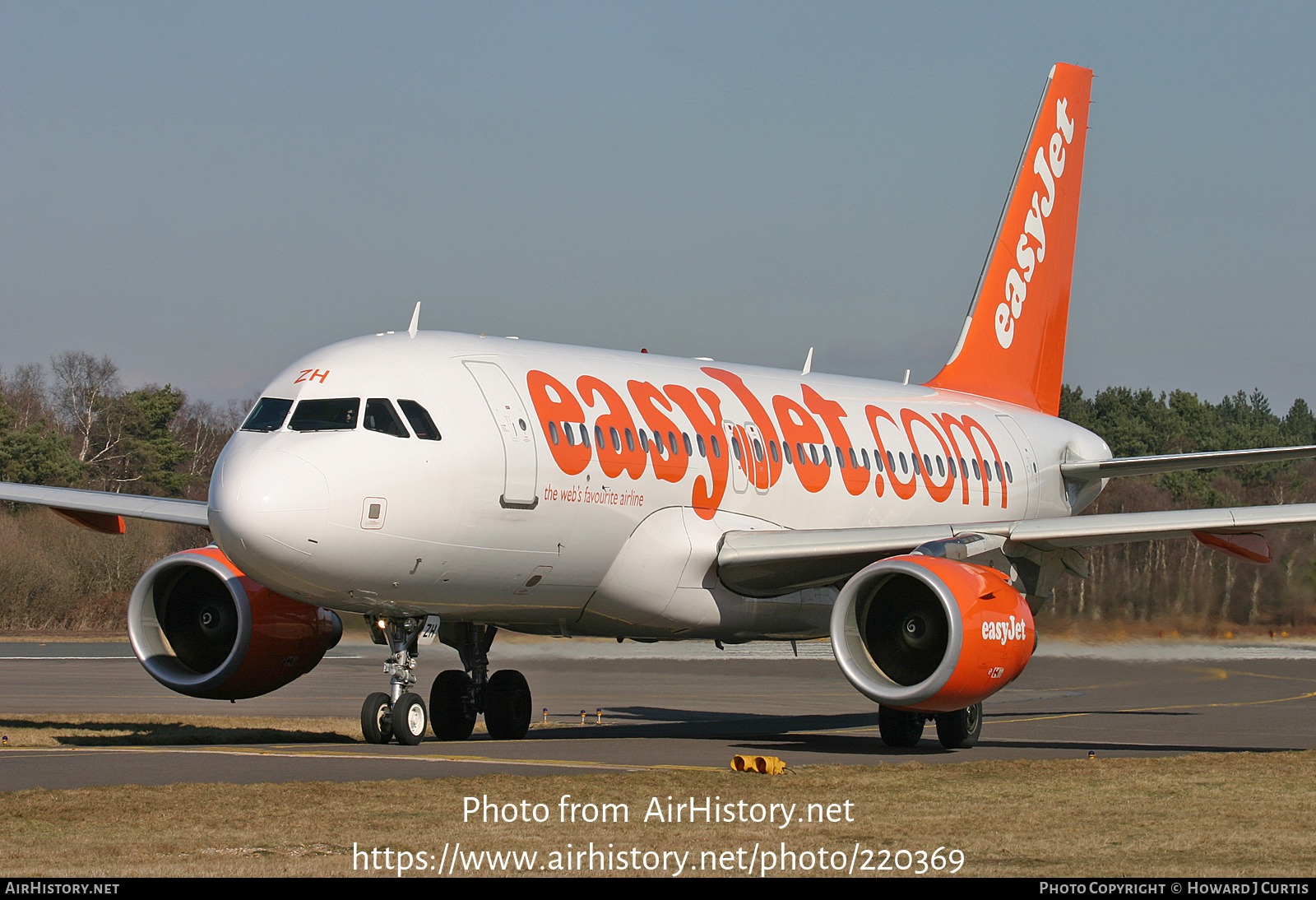 Aircraft Photo of HB-JZH | Airbus A319-111 | EasyJet | AirHistory.net #220369