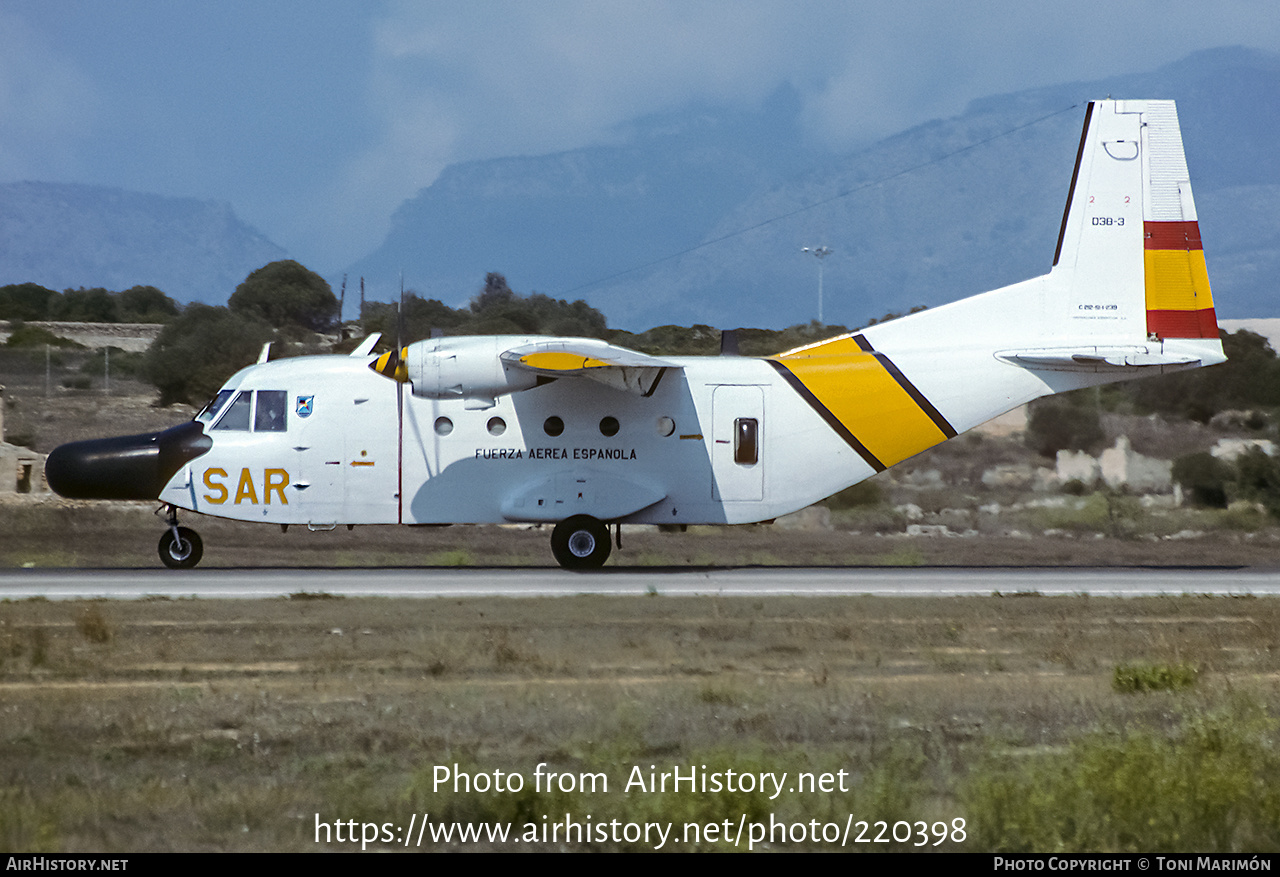 Aircraft Photo of D.3B-3 | CASA C-212-200 Aviocar | Spain - Air Force | AirHistory.net #220398