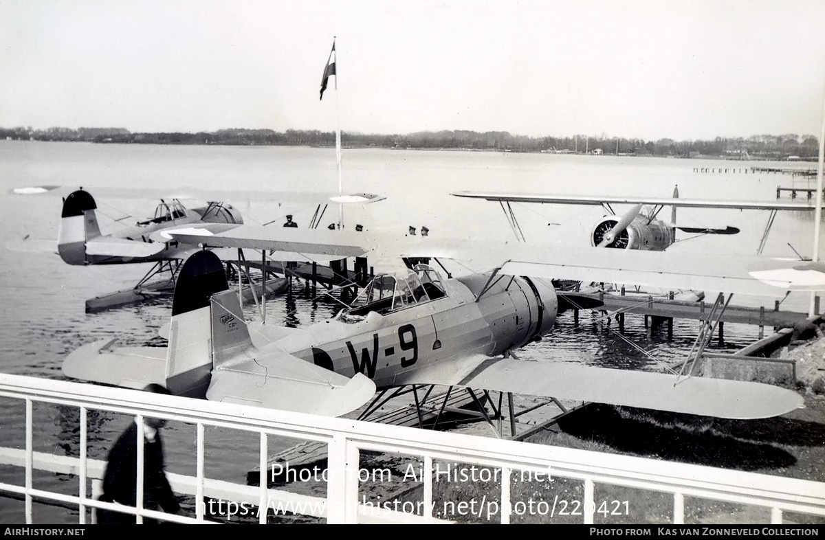 Aircraft Photo of W-9 | Fokker C.XI-W | Netherlands - Navy | AirHistory.net #220421