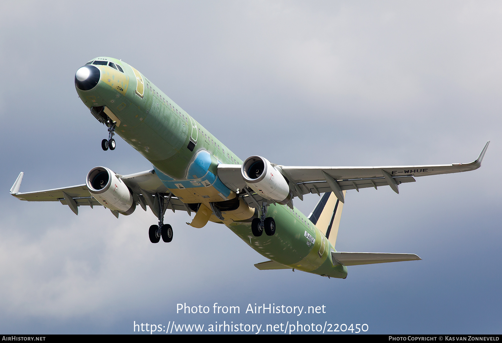 Aircraft Photo of D-AVZA | Airbus A321-231 | AirHistory.net #220450