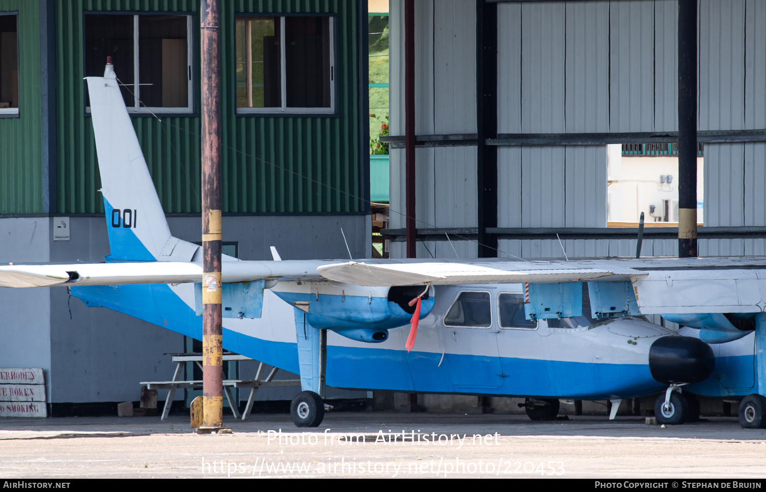 Aircraft Photo of SAF001 / 001 | Britten-Norman BN-2B-21 Islander | Suriname - Air Force | AirHistory.net #220453