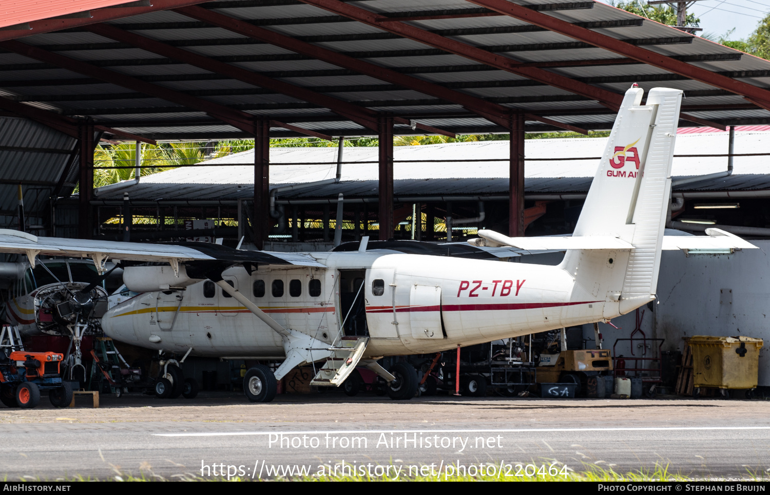 Aircraft Photo of PZ-TBY | De Havilland Canada DHC-6-300 Twin Otter | Gum Air | AirHistory.net #220464