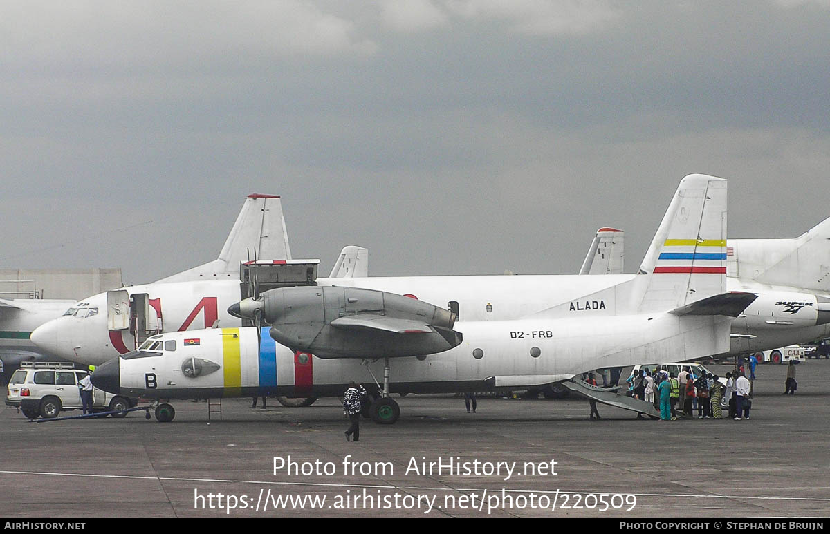 Aircraft Photo of D2-FRB | Antonov An-32A | Alada Transportes Aéreos | AirHistory.net #220509