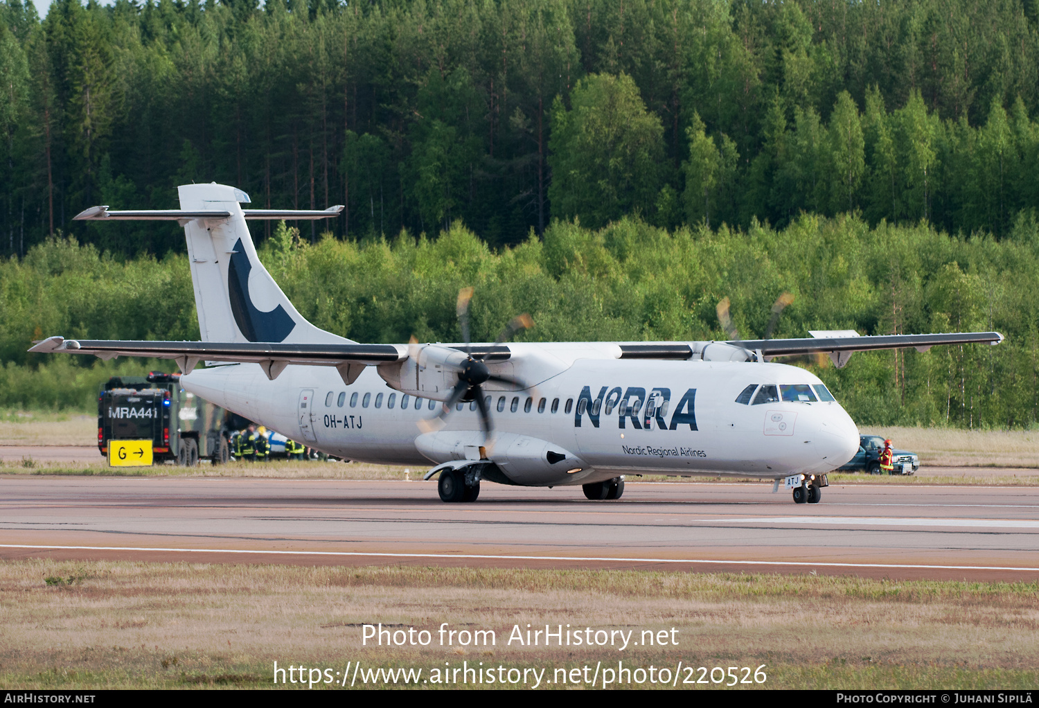 Aircraft Photo of OH-ATJ | ATR ATR-72-500 (ATR-72-212A) | Norra - Nordic Regional Airlines | AirHistory.net #220526